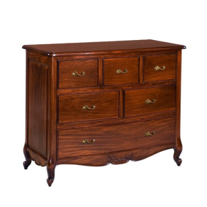 Alexander French Style 6 Drawer Chest