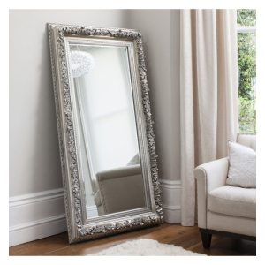 Antwerp Leaner Silver French Style Mirror