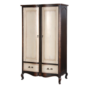 Augustus French Painted Armoire