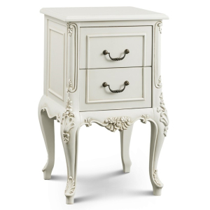 Beaulieu French 2 Drawer Bedside Table