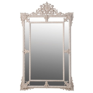 Cream Carved mirror
