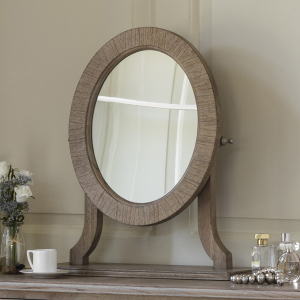 Camille French Style Weathered Dressing Table Mirror