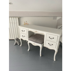 Ivory French Inspired Dressing Table