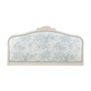 Ivory Upholstered French Headboard
