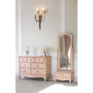 Legacy French Oak Wide Chest of Drawer