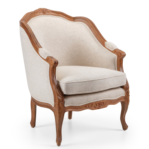 Louis French Carved Armchair