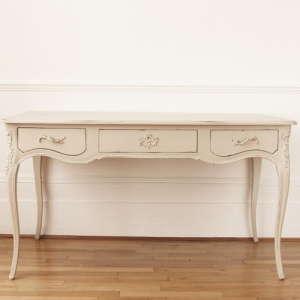 Louis French Writing Desk - Finished in Chalk