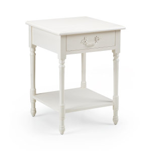 Lyon French Bedside Table with Shelf