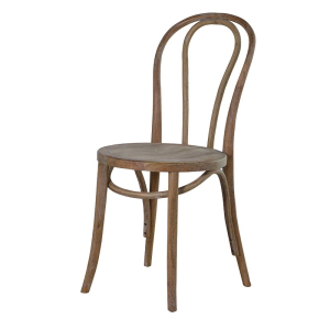 Oak Round Seat Dining Chair