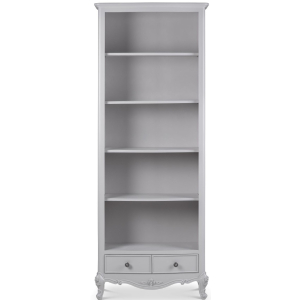 Parisian Grey French Inspired Tall Bookcase