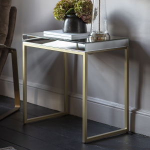 Pippard Mirrored Side Table
