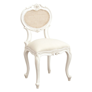 Provencale Antique White French Bedroom Chair