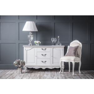 Lyon French Dining Chair with our Provencale Sideboard