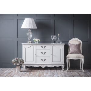 Provencale Antique White 3 Drawer Sideboard
