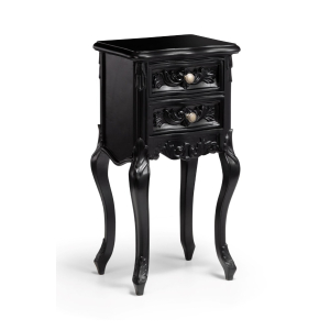 Rococo Noir French Bedside Table