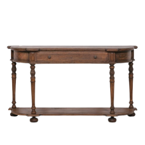 Rustic Wooden Console Table
