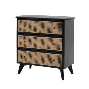 Skylar Contemporary Rattan Chest of Drawers