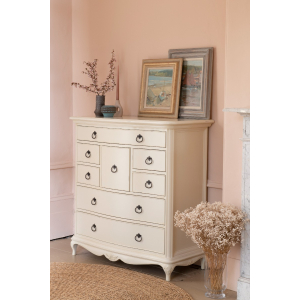 Willis & Gambier Ivory French 8 Drawer Chest