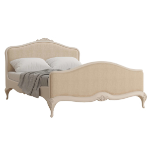 Willis & Gambier Ivory French Style Upholstered Bed