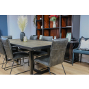 Ex-Display Parquet Table & 6 Cooper Chairs Set