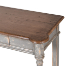 Heavily Distressed French Hall Table