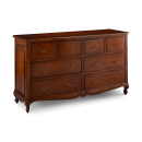 Alexander French Style Wide 8 Drawer Chest