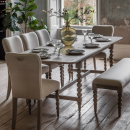 Artisan Extending Contemporary Large Dining Table