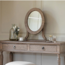Camille French Style Weathered Dressing Table Mirror