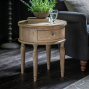 Camille French Weathered Side Table