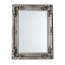 Carved Louis Mirror Silver