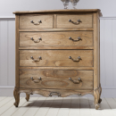 Charlotte French Inspired 5 Drawer Chest