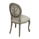Dorset French Style Metal Back Dining Chair