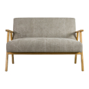 French Contemporary Grey Sofa