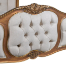 Gilt Versailles Curved French Bed