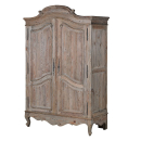 Giselle Reclaimed Pine French Armoire