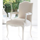 Louis French Upholstered Carver - Additional Image