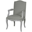 Louis French Upholstered Carver