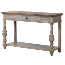 Oak Antique Style French Console / Hall Table