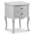 Parisian Grey French Style Bedside Table