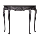 Rochelle Noir French Console Table