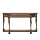 Rustic Wooden Console Table
