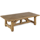 Large Rustic Oak Dining Table