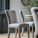 Upholetered Back And Seat Dining Chair