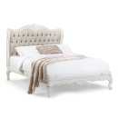 Versailles French Curved Bed In Antique White