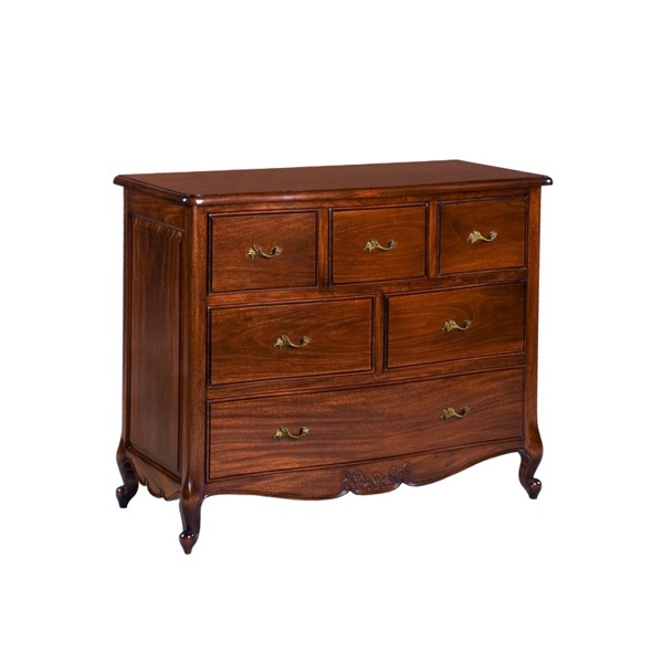 Alexander French Style 6 Drawer Chest