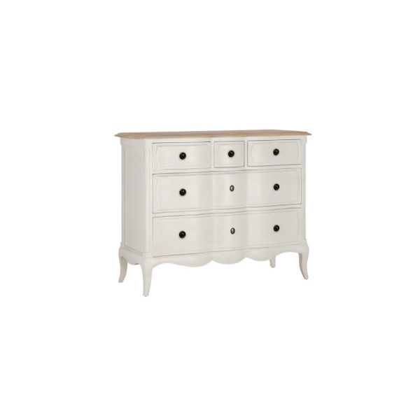 Amelie French Style 5 Drawers Chest