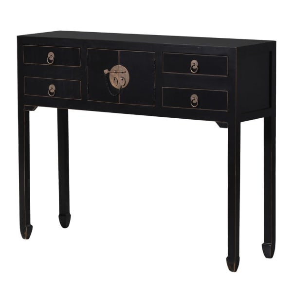Black Hall Table / Console Table