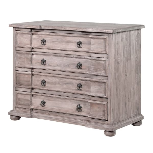 Clifton Reclaimed Wide Chest of Drawers 