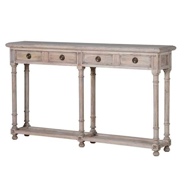Clifton Contemporary 2 Drawer Console Table