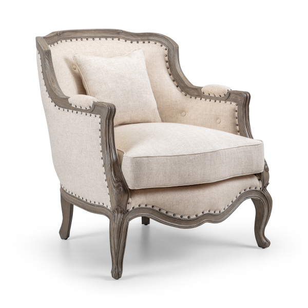 Dorset Contemporary French Upholstered Armchair
